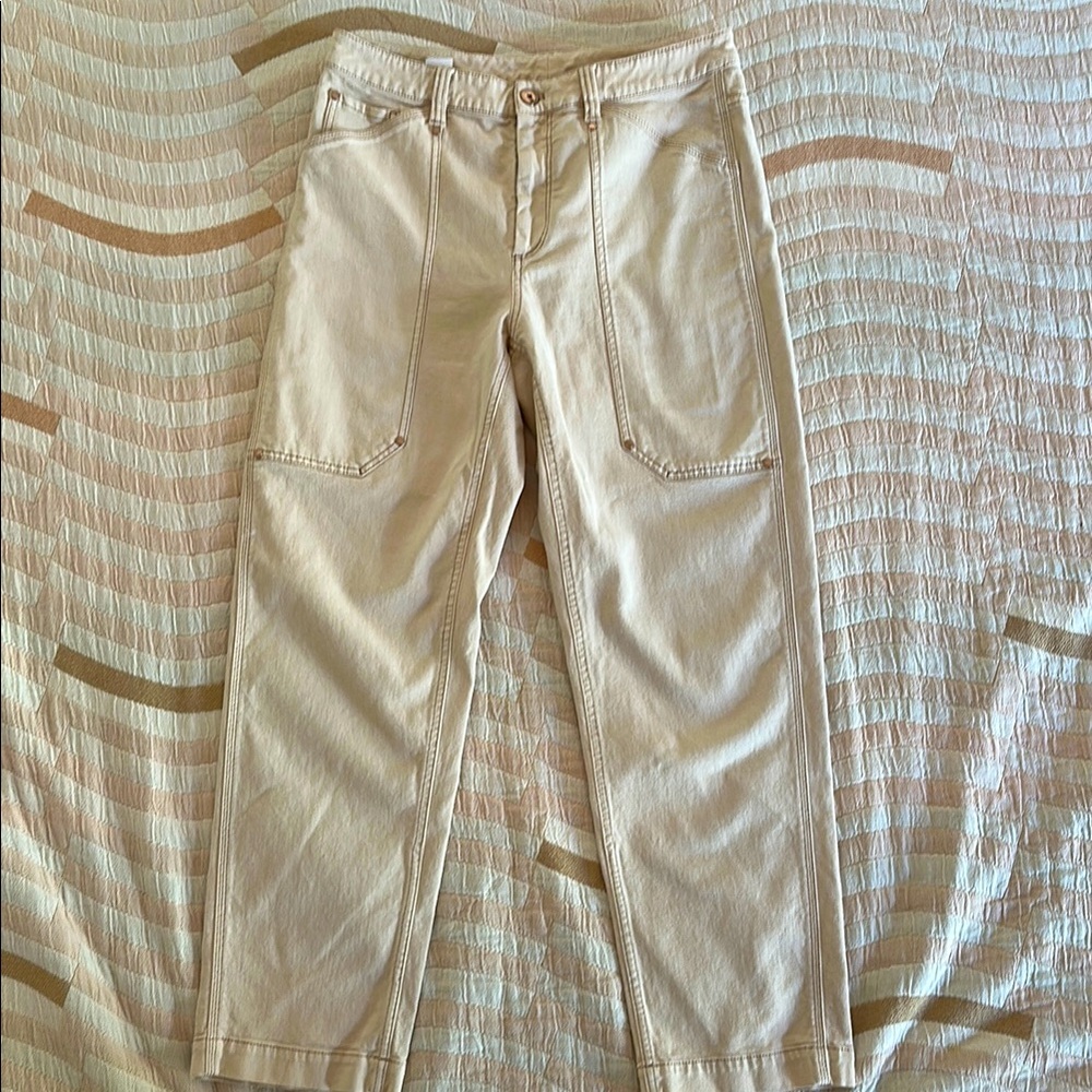 Brunello Cucinelli “The Baggy Jean Straight Leg” High Waisted. Made in Italy